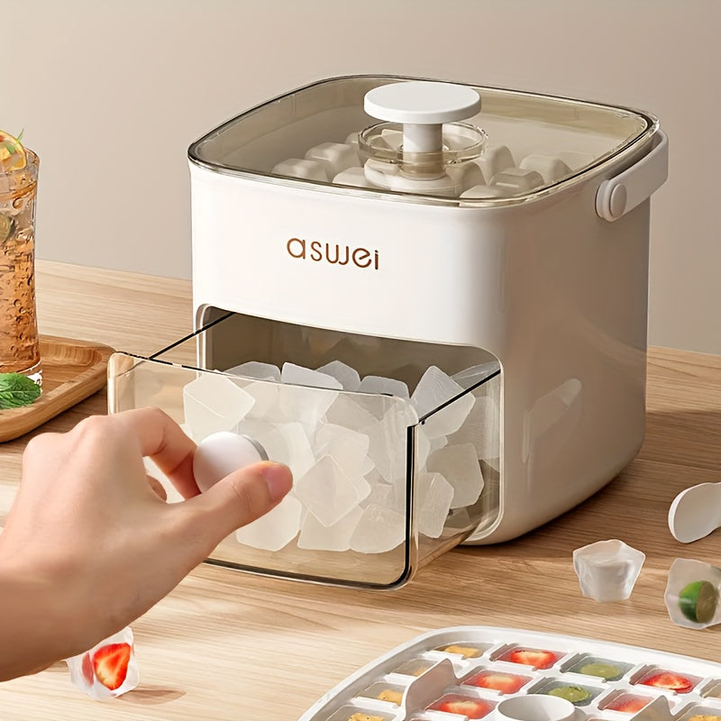 ChillWave Compact Ice Maker for Quick Refreshments
