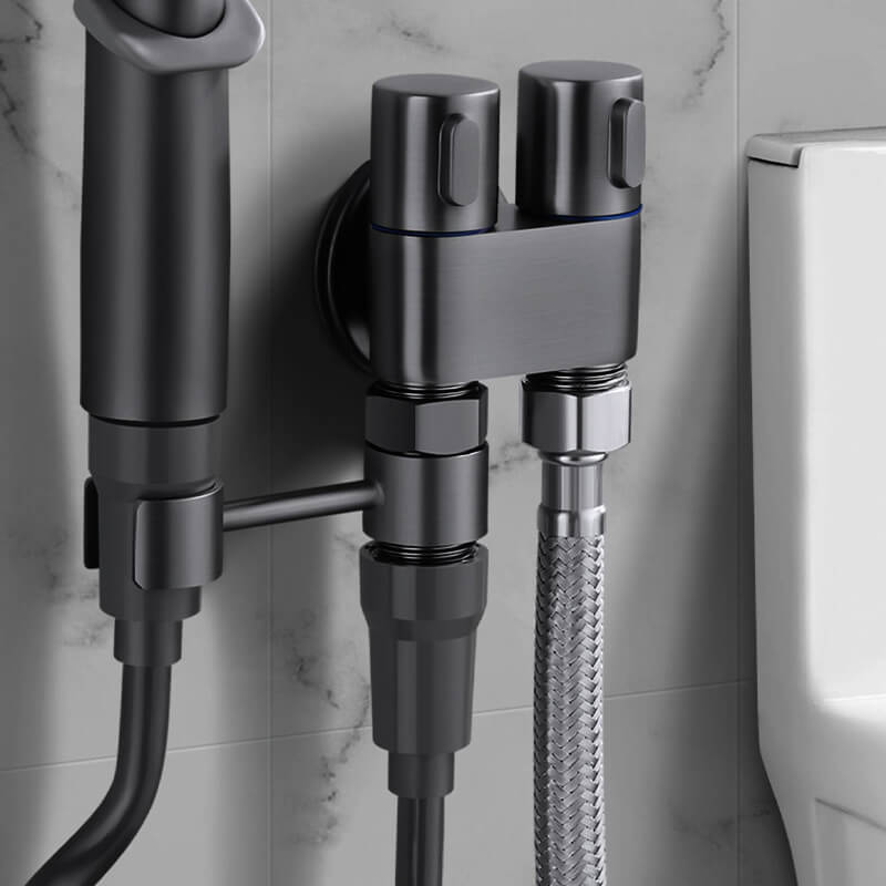 BlackStream™ Dual Control Valve — Master Your Water Flow for Ultimate Freedom and Style