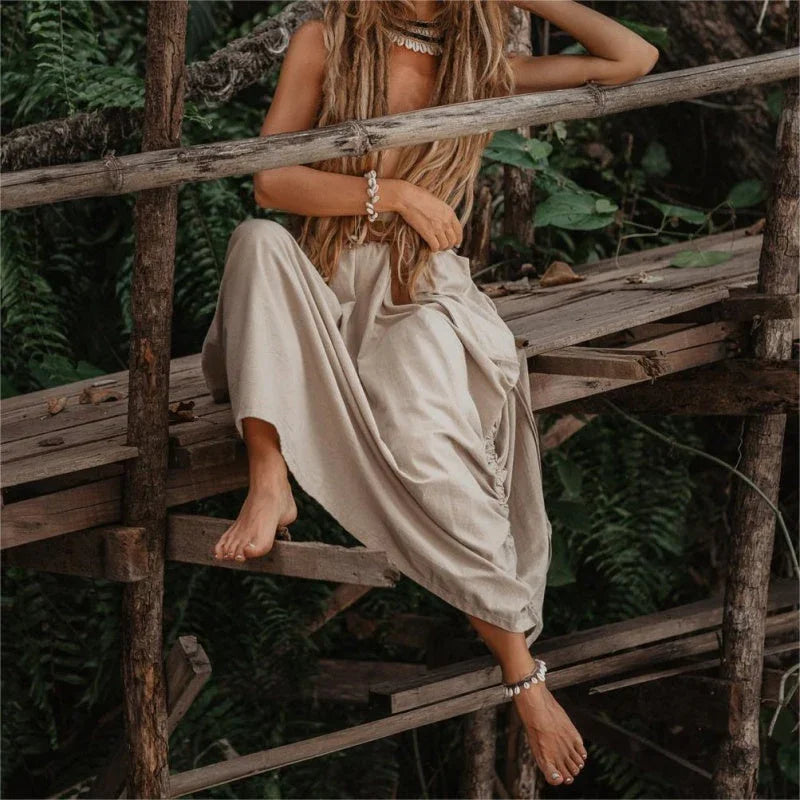 LuminaFlow™ Maxi Skirt — Unleash All-Day Comfort and Effortless Style with Pockets That Keep Up
