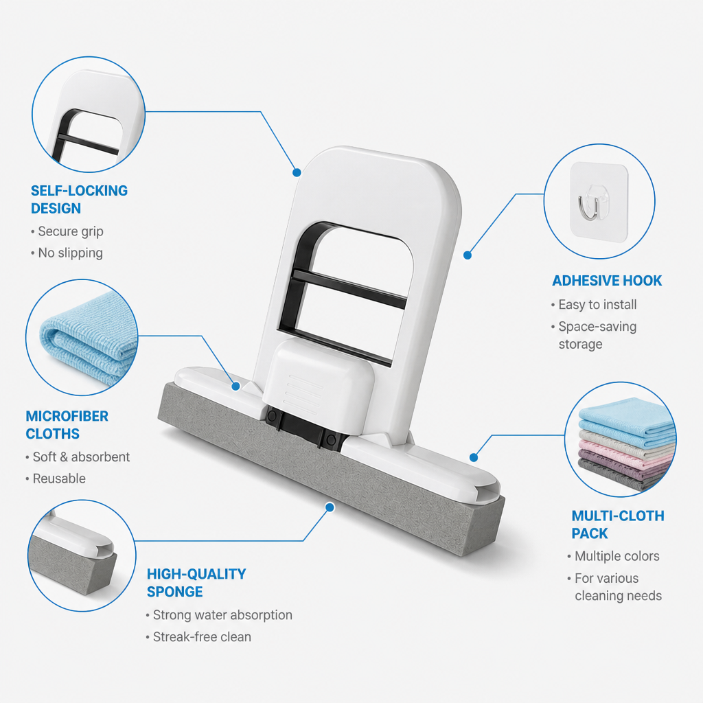 SwiftSweep™ — Effortless Cleaning Power That Frees Your Time and Energy