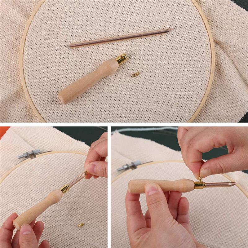 Embroidery | Comfortable Needle Set | Ergonomic & Versatile | ThreadEase