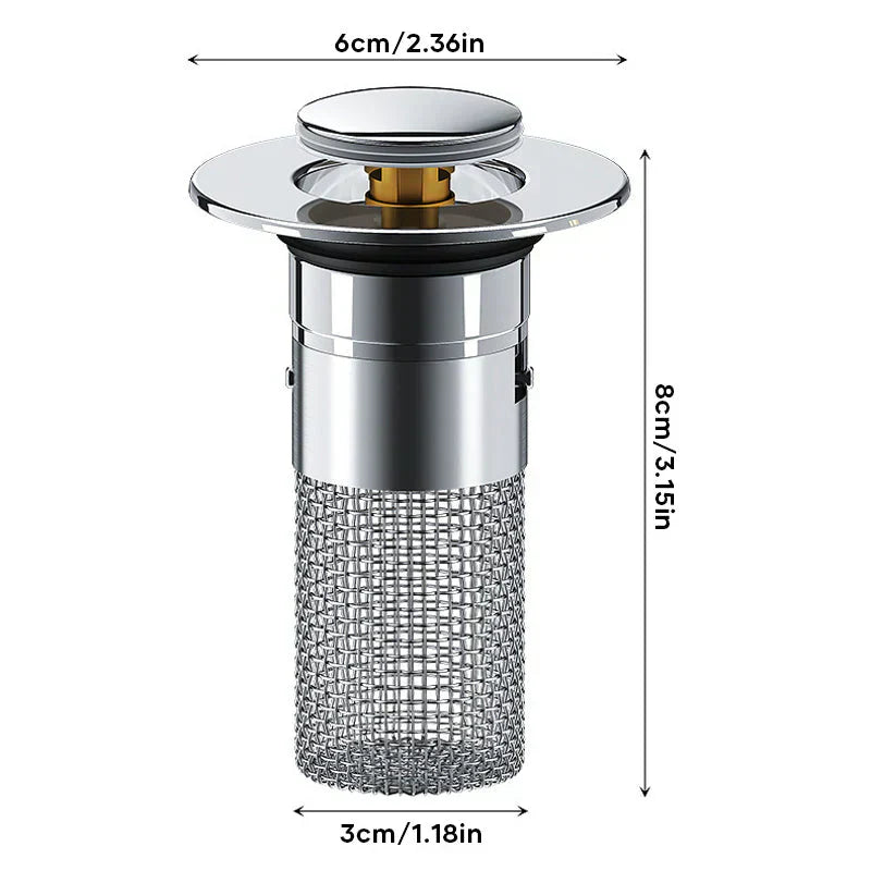 Ultimate Drain Protector | Stainless Steel Hair Catcher