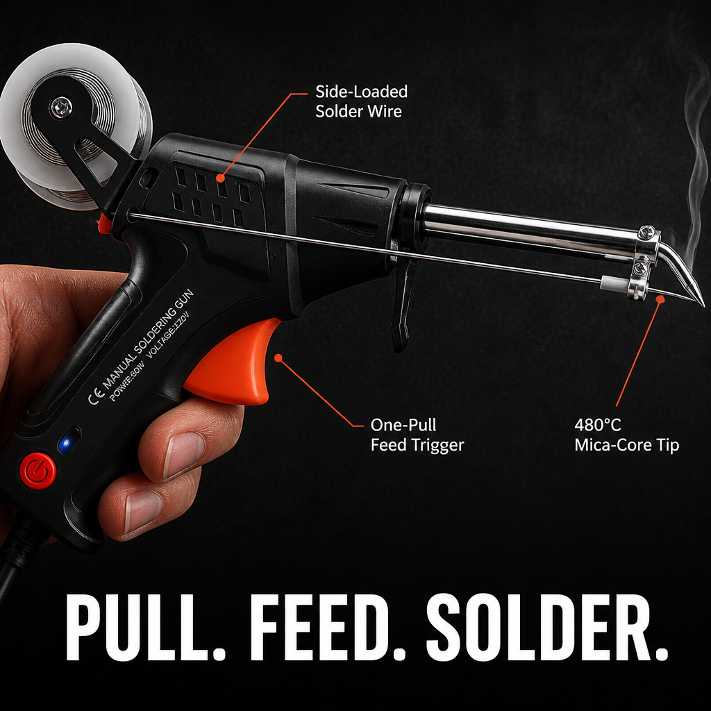 TitanArc™ — Squeeze the Trigger, Deliver Flawless Solder Joints Single-Handed