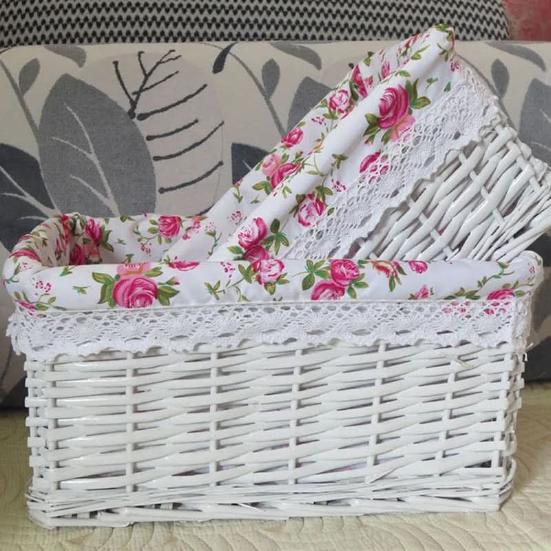 Handcrafted Storage Basket Organizer