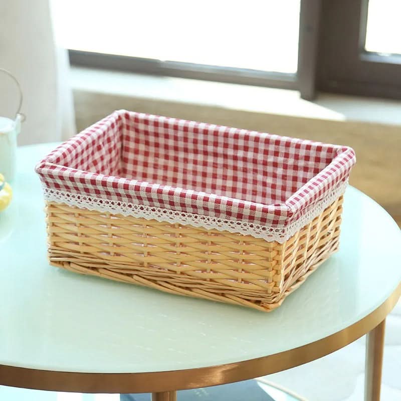 Handcrafted Storage Basket Organizer