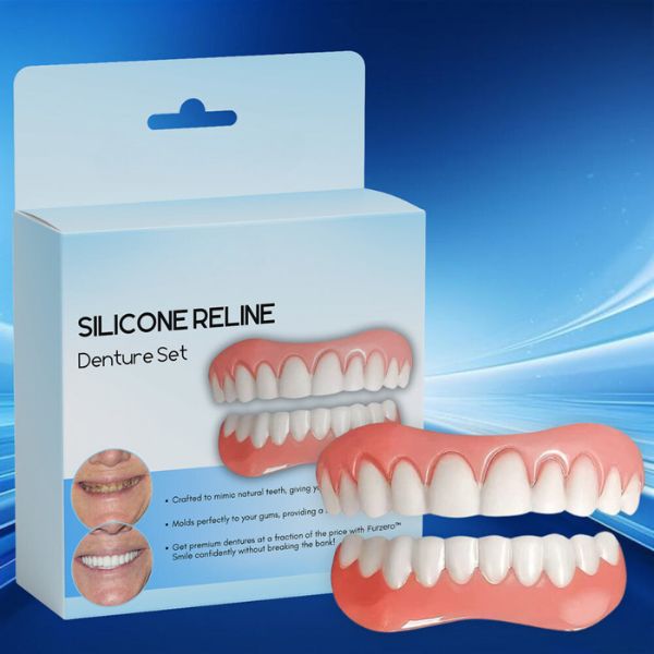 SilqGuard™ — Enjoy Every Smile with a Secure, Pain-Free Denture Fit That Feels Like Magic