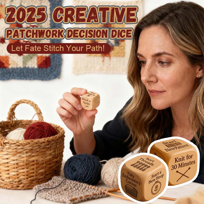 Wooden Choice Dice | Roll’s Creative Impulses | Laser Engraved | CraftDice