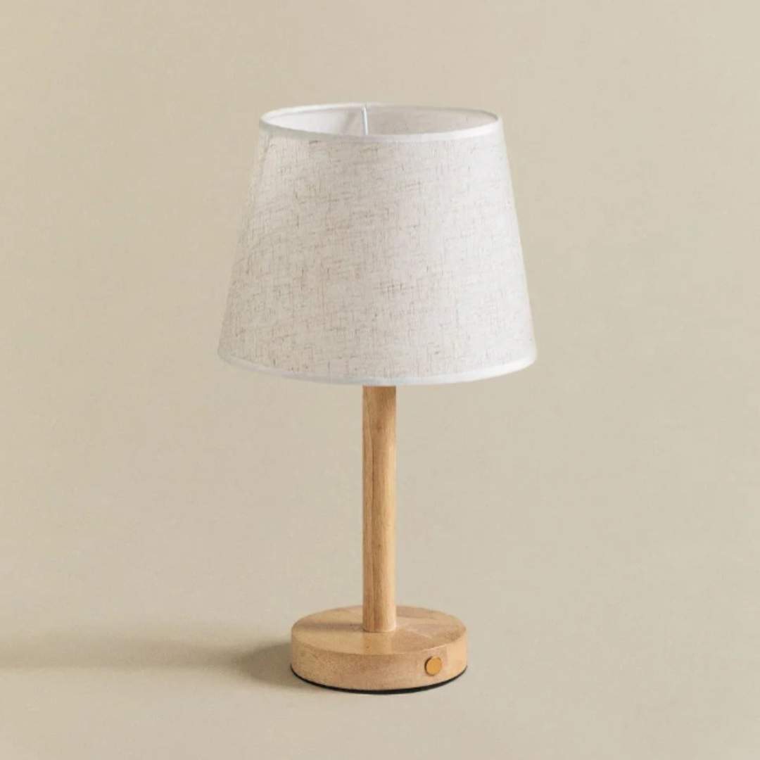 Fernlight | Wooden Wireless Table Lamp