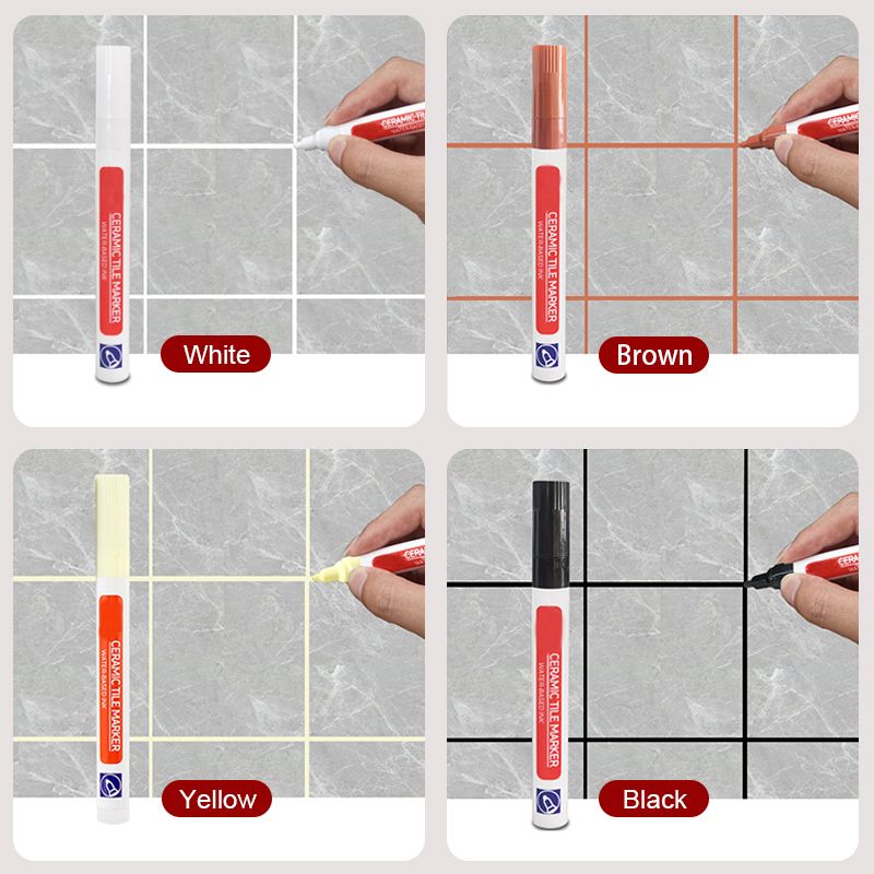SureSeal™ Grout Renew Pen — Revive Your Tiles with Lasting Mold-Free Shine