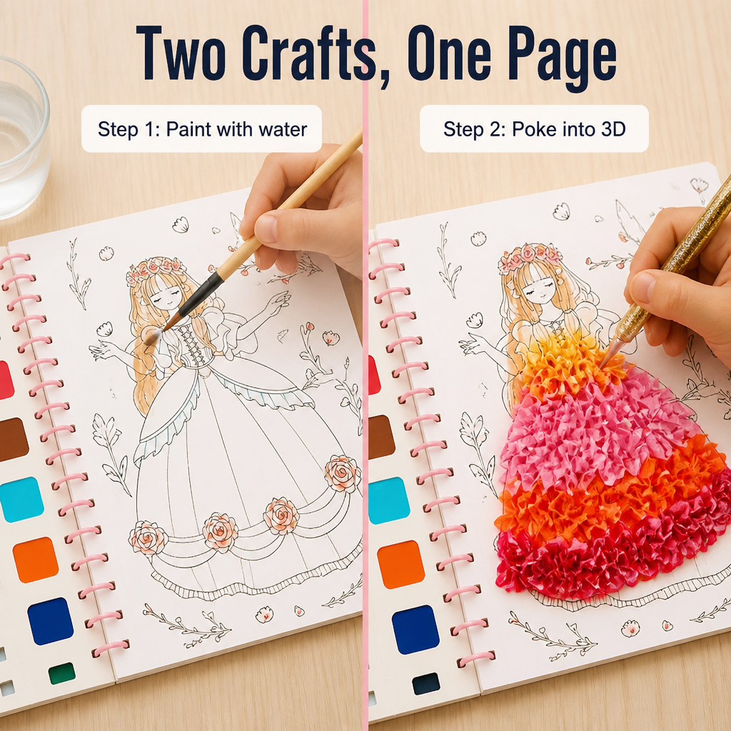 FashionFable™ — Paint, Pin, and Frame the Princess She’ll Truly Complete