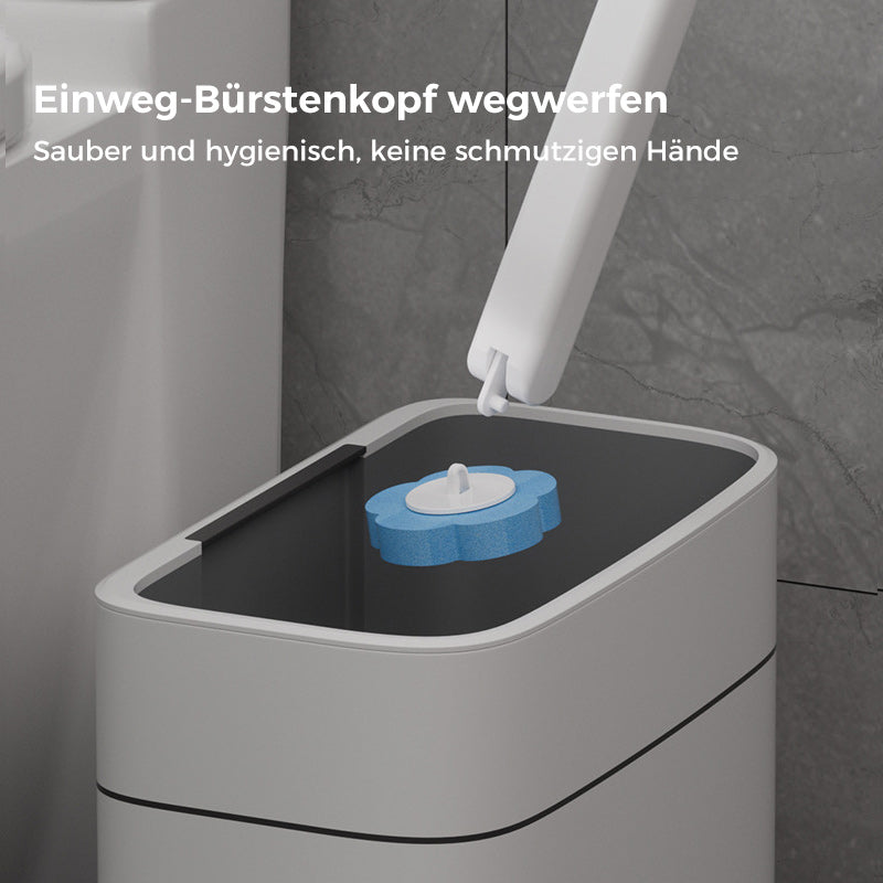 Disposable Toilet Scrubber | Antibacterial | Hygienic Sponge Heads | CleanClick