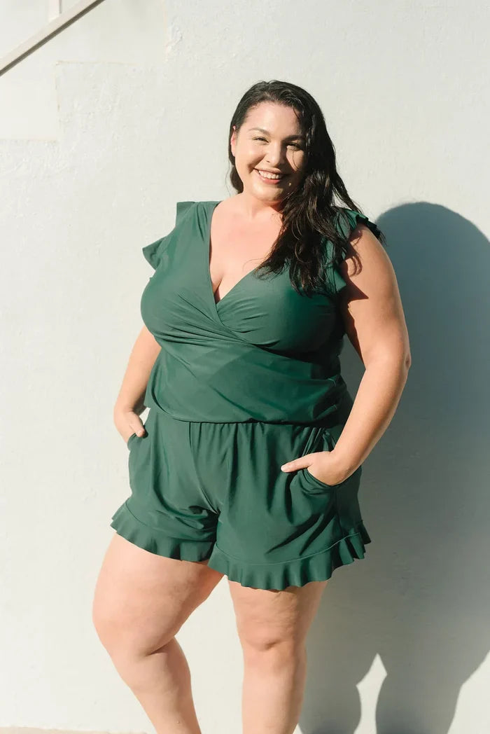 SolaraShift™ SwimRomper — Unleash All-Day Confidence and Freedom with Flawless Fit