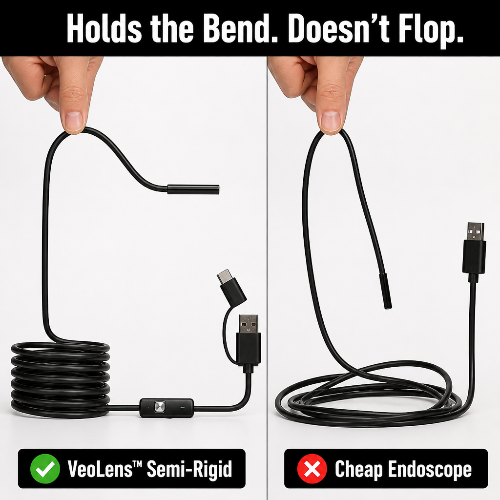 VeoLens™ — View Inside Walls, Drains & Engines Without Dismantling Them