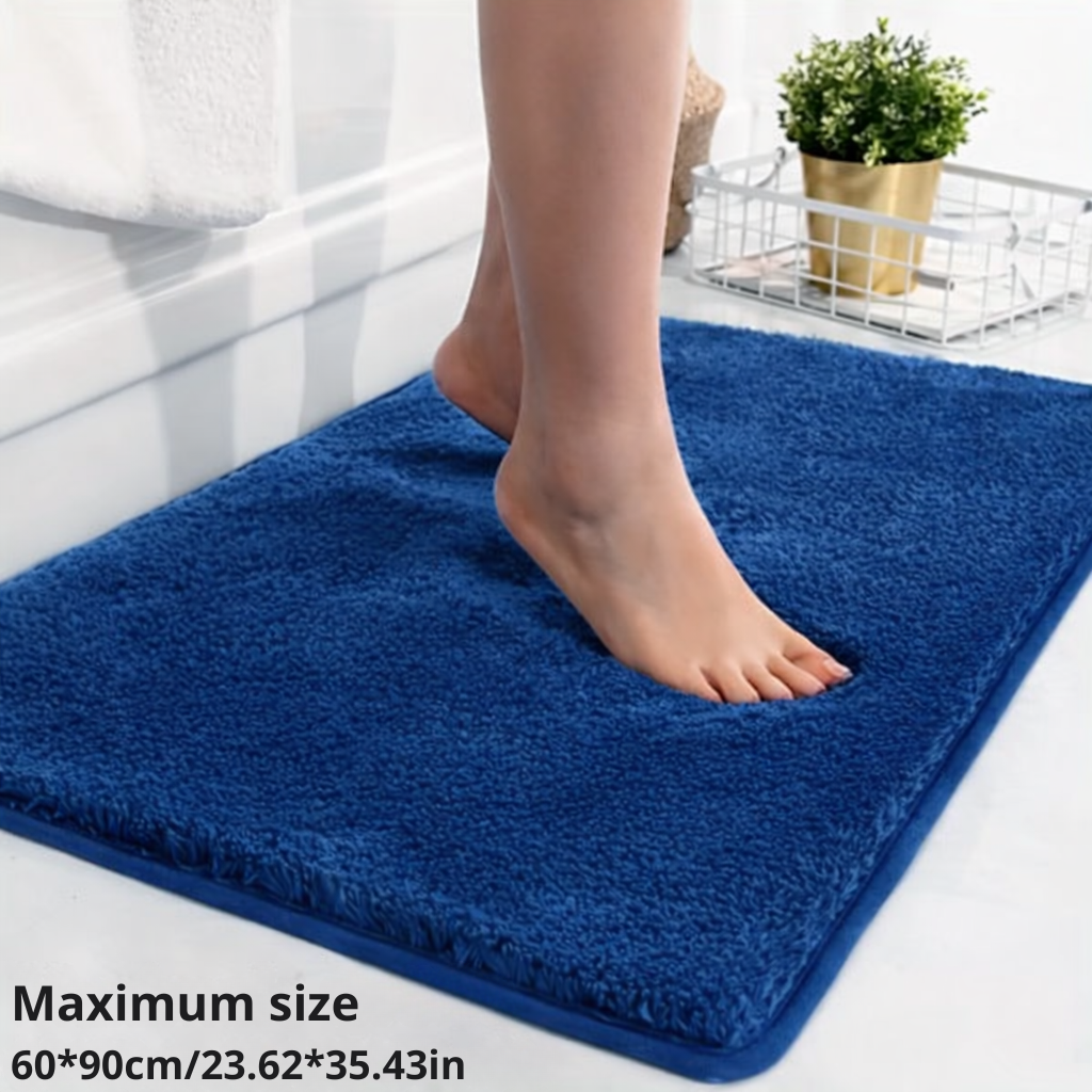 Bath Rug | Supremely Soft & Quick Dry | Slip-Resistant | Lonneke