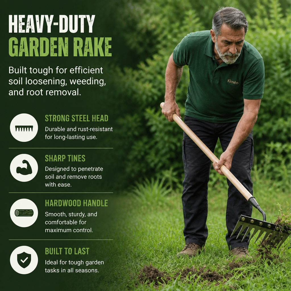 Kiméo™ — Remove Tough Weeds Roots and All with One Tug | Free Gloves & 60-Day Trial