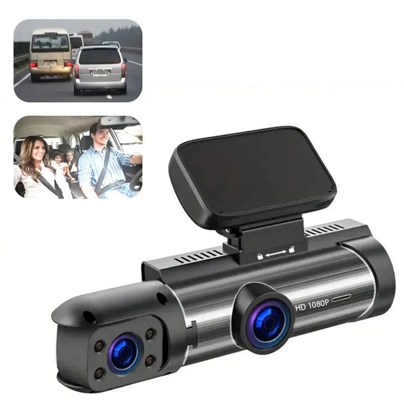 VeraGuard™ Dual Dashcam — Capture Every Angle for Unshakable Peace of Mind on the Road