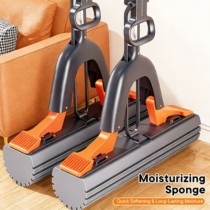 SwiftMop - Ultra-Absorbent Squeeze Mop for Effortless Cleaning