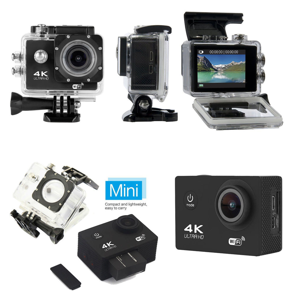 AdventurePro 4K Waterproof Camera with WiFi Streaming