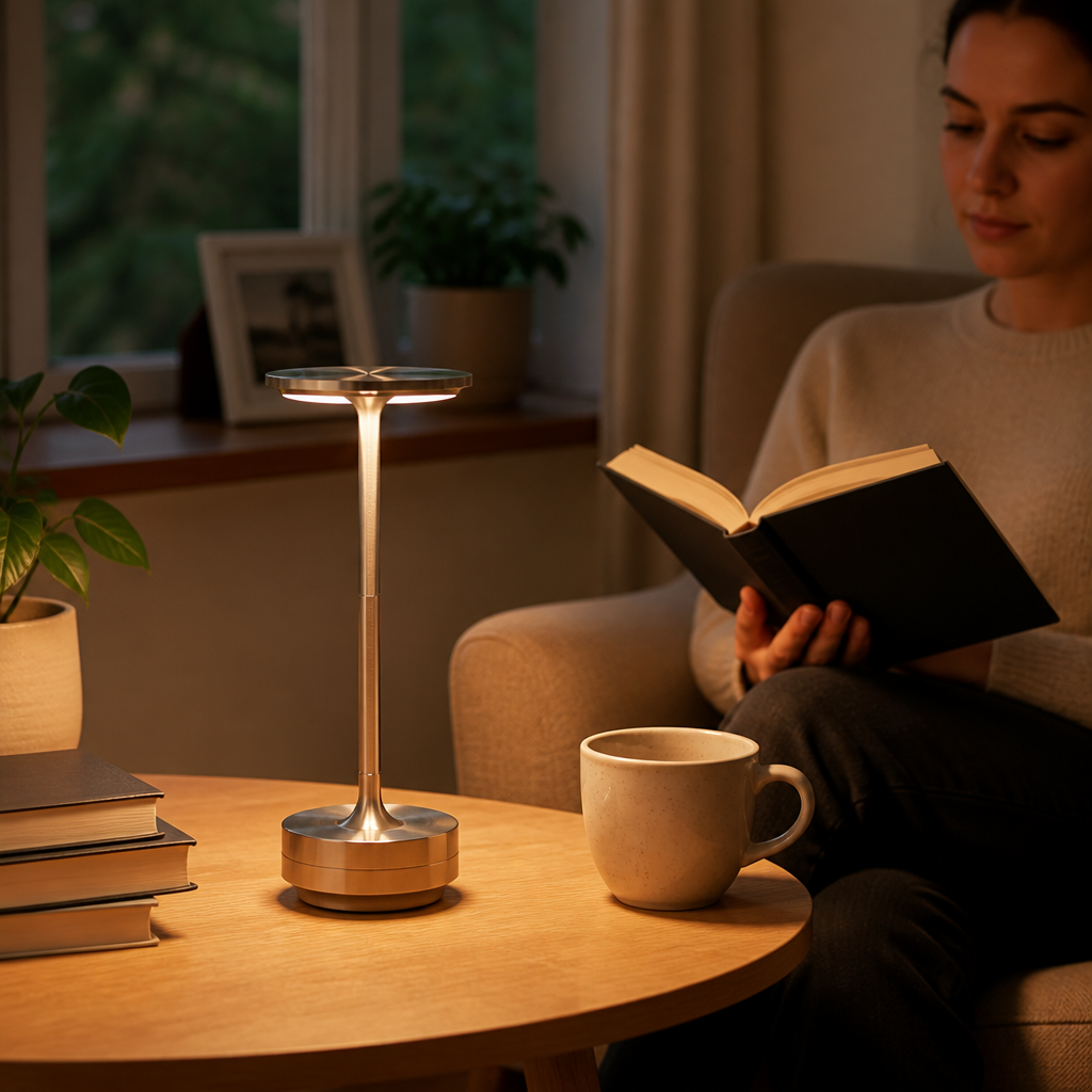 LumaEase™ — Wrap Your World in Instant Calm and Cordless Luxury