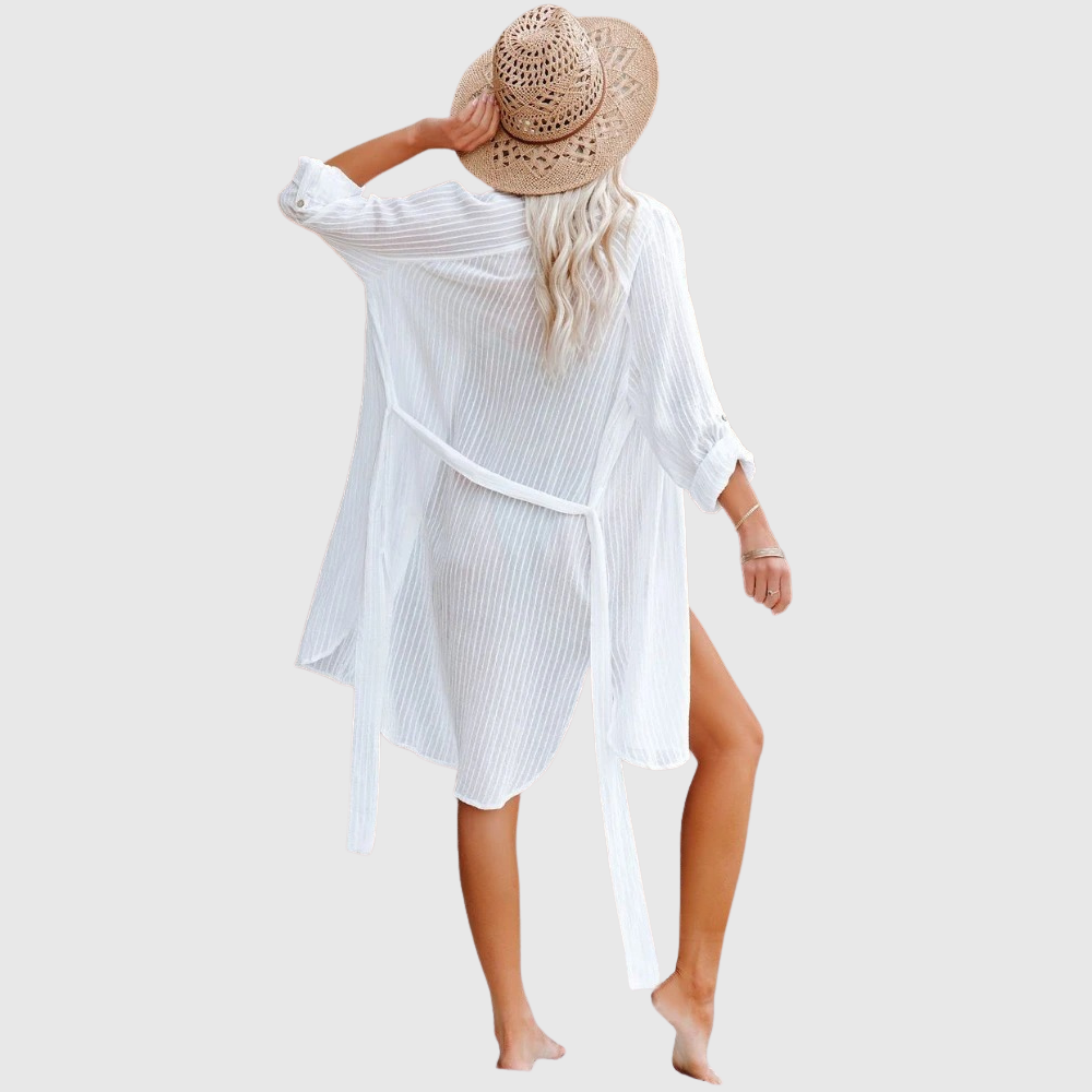 Stylish Beach Cover-Up Shirt for Casual Summer Outings