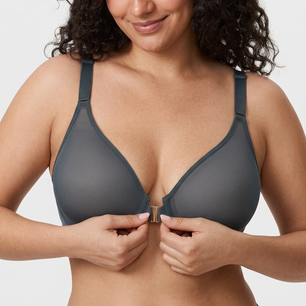 SilkStride™ Plunge Bra — Elevate Your Curves and Confidence with All-Day Comfort