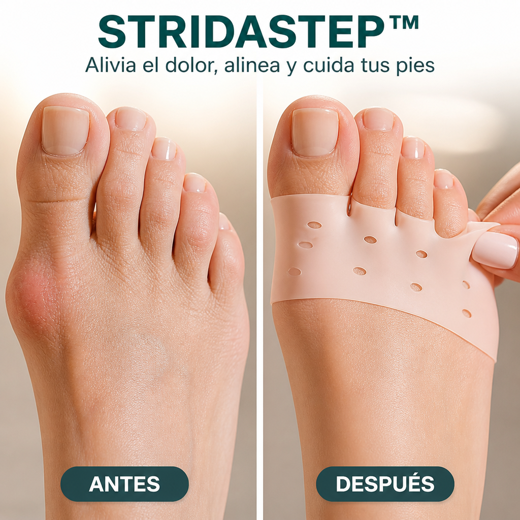 StridaStep™ — Step Confidently Again with Soothing, All-Day Foot Freedom