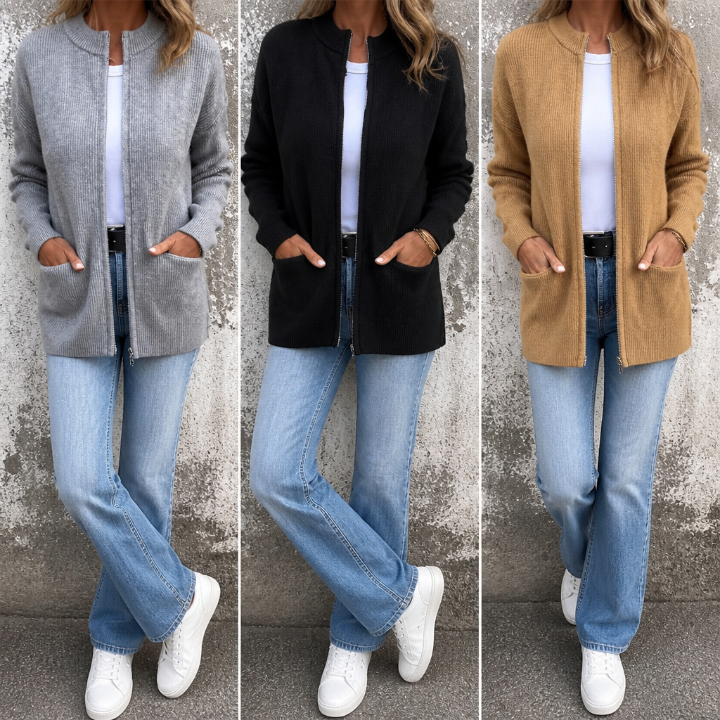 SereniKnit™ — Feel Wrapped in Soft, Stretchy Warmth That Moves With You