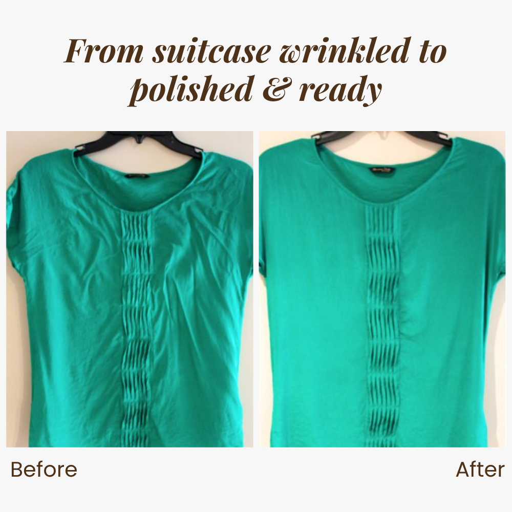 GlideEase™ — Effortless Wrinkle-Free Style Wherever Life Takes You