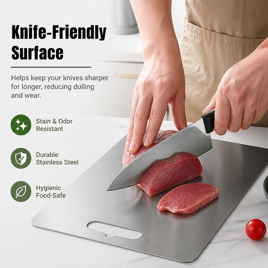 EdgeForge™ — Keep Your Knives Sharp and Your Kitchen Spotless with Effortless Prep