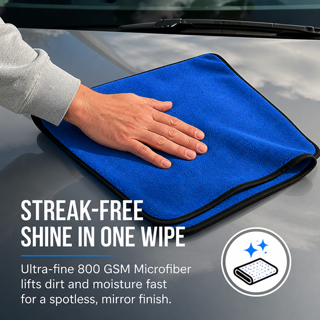 PrismLux™ Detail Cloth — Instantly Unlock a Mirror-Perfect Shine Without the Struggle