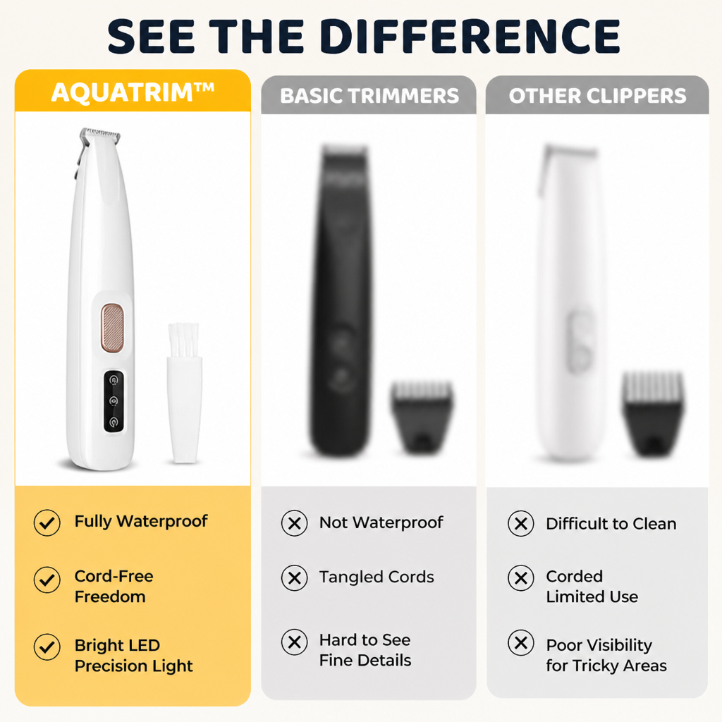 AquaTrim™ — Effortless, Precise Grooming That Brings Out Your Pet’s Best