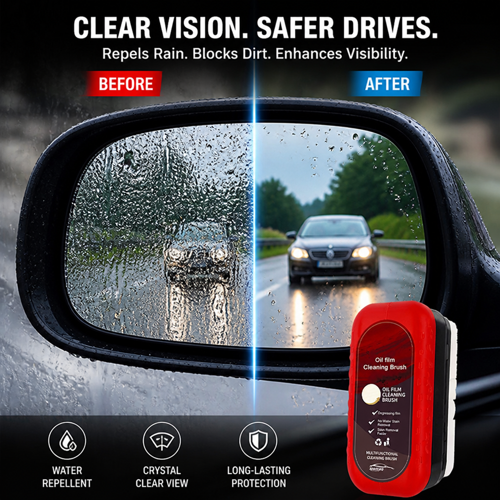 ClearGuard™ — Command the Road with Unbreakable, Crystal-Clear Vision Through Any Storm