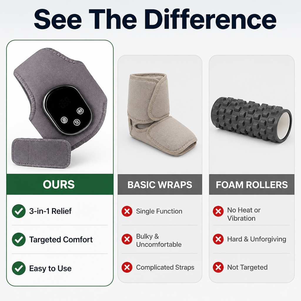 RevitaStep™ 3-in-1 Foot Massager — Experience Unstoppable Energy and Pain-Free Freedom Every Step