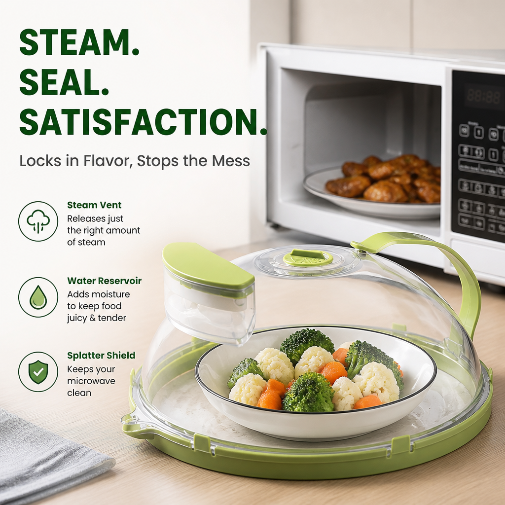 HydroSavor™ — Bring Leftovers Back to Life with Juicy, Mess-Free Perfection