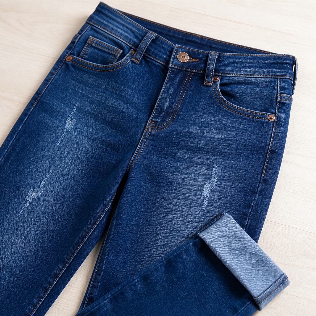 ArdenVibe™ Distressed Capris — Embrace Every Curve with Effortless Edge and All-Day Comfort