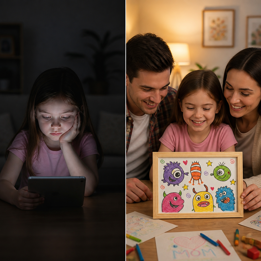 ArtivaGlow™ — Display, Swap & Store Every Drawing Your Kid Is Proud Of