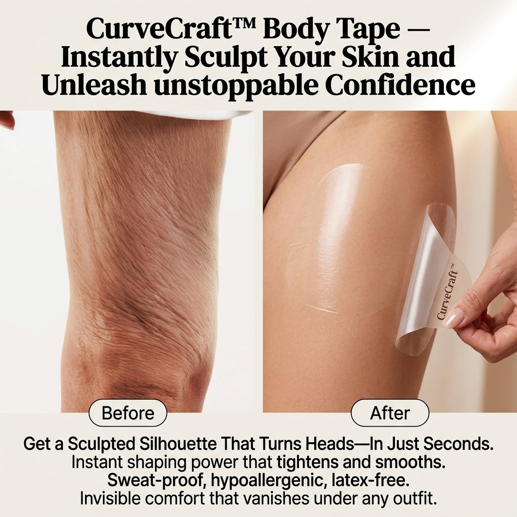 CurveCraft™ Body Tape — Instantly Sculpt Your Skin and Unleash unstoppable Confidence