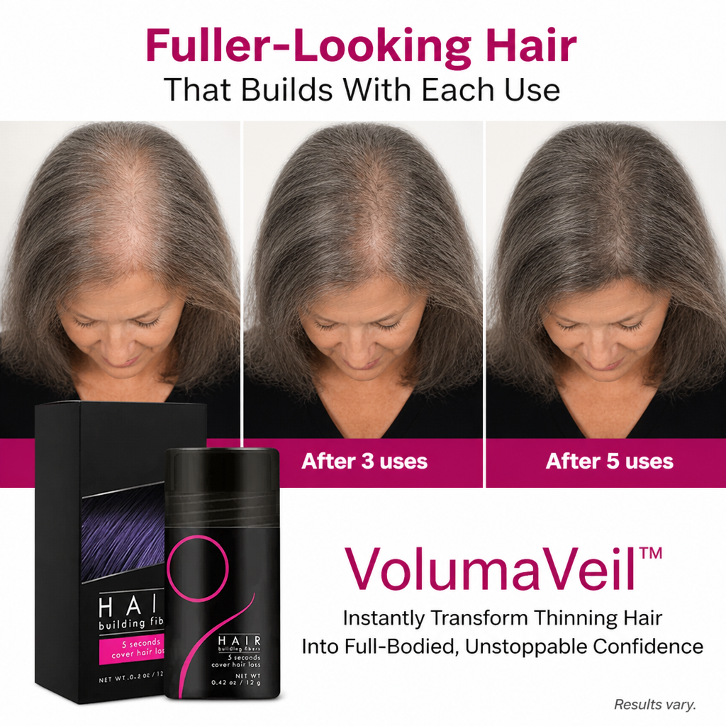 VolumaVeil™ — Instantly Transform Thinning Hair Into Full-Bodied, Unstoppable Confidence