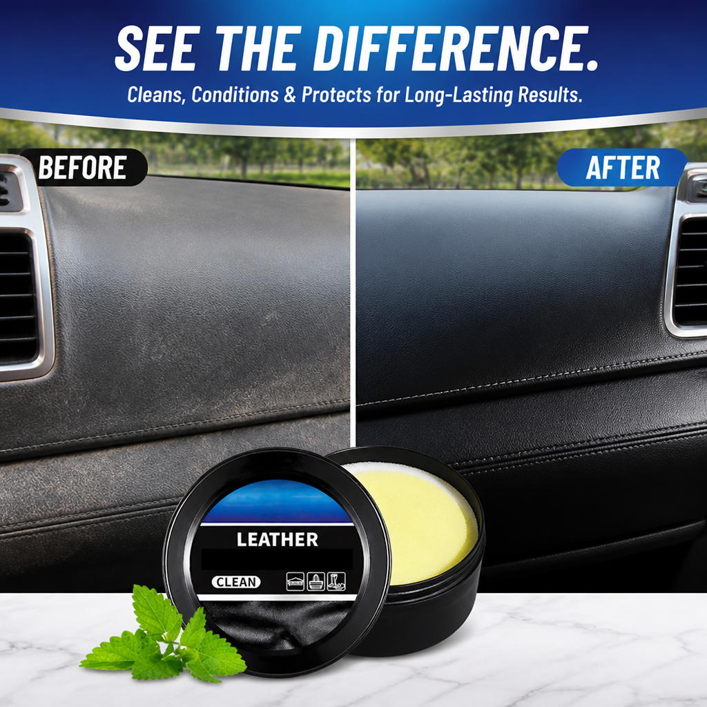 LuxeSheen™ — Bring Your Leather Back to Soft, Radiant Life That Lasts for Months