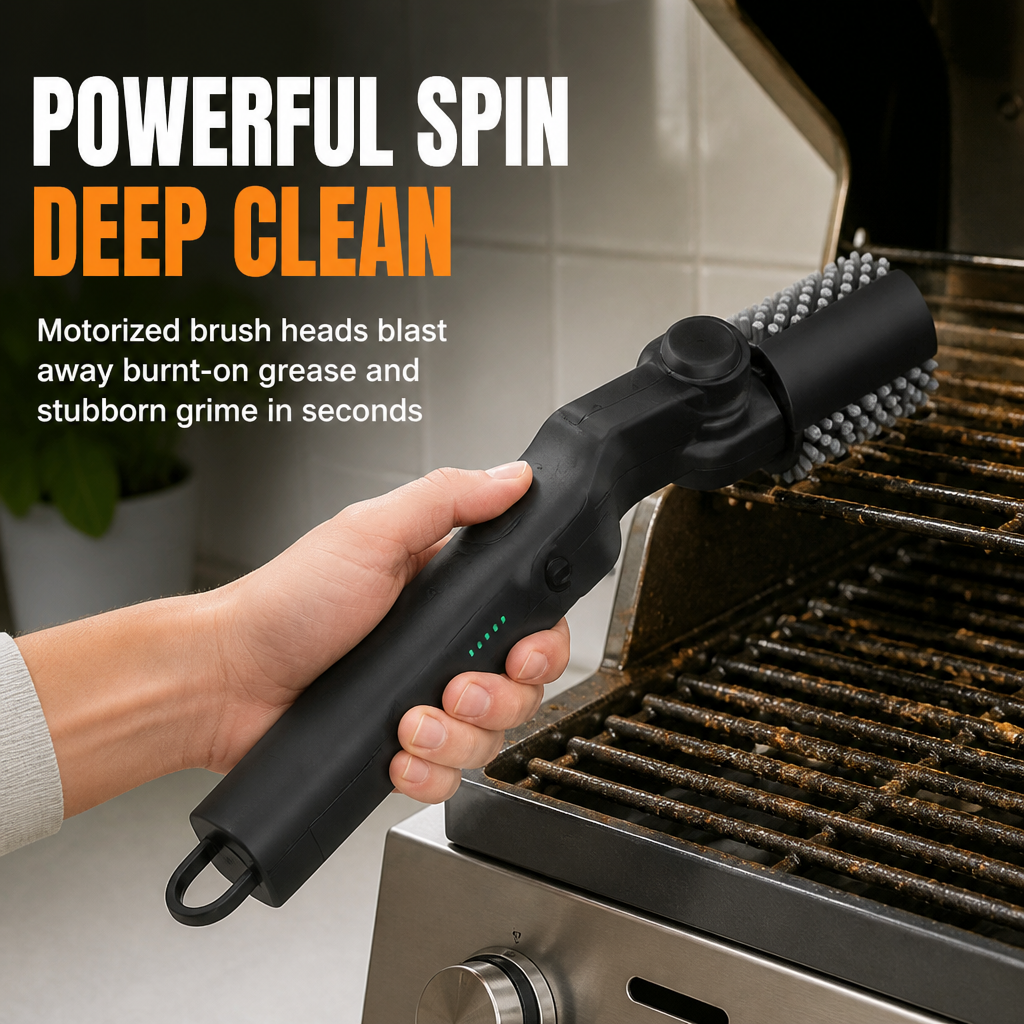 EmberScrub™ — Breeze Through Grill Cleanup Without the Pain or Hassle