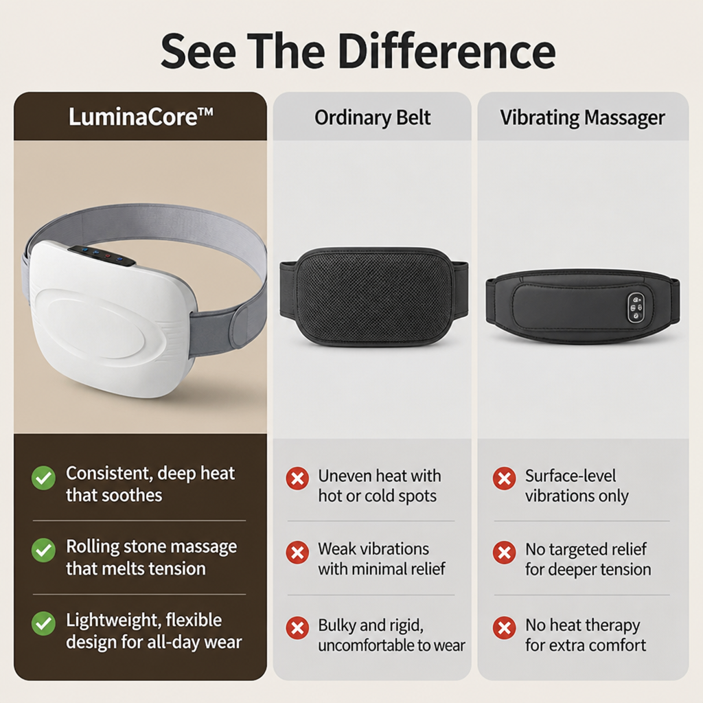 LuminaCore™ — Melt Belly Tension and Reveal a Calmer, Sleeker You