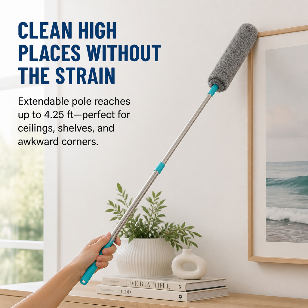 SwiftSweep™ — Clean Deep, Reach Far, Relax Sooner
