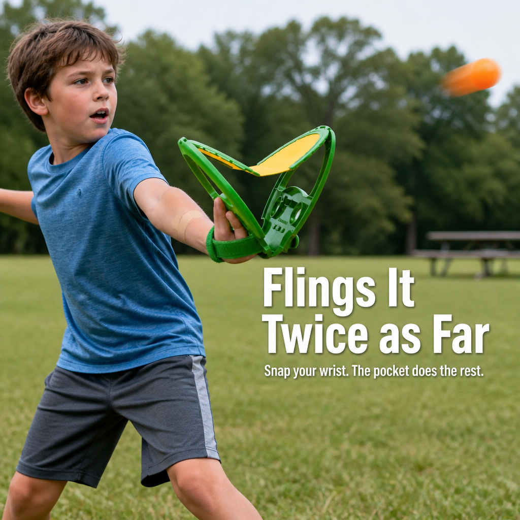 SwiftPlay™ — Snag Every Crazy Toss, Launch It Back Double Distance