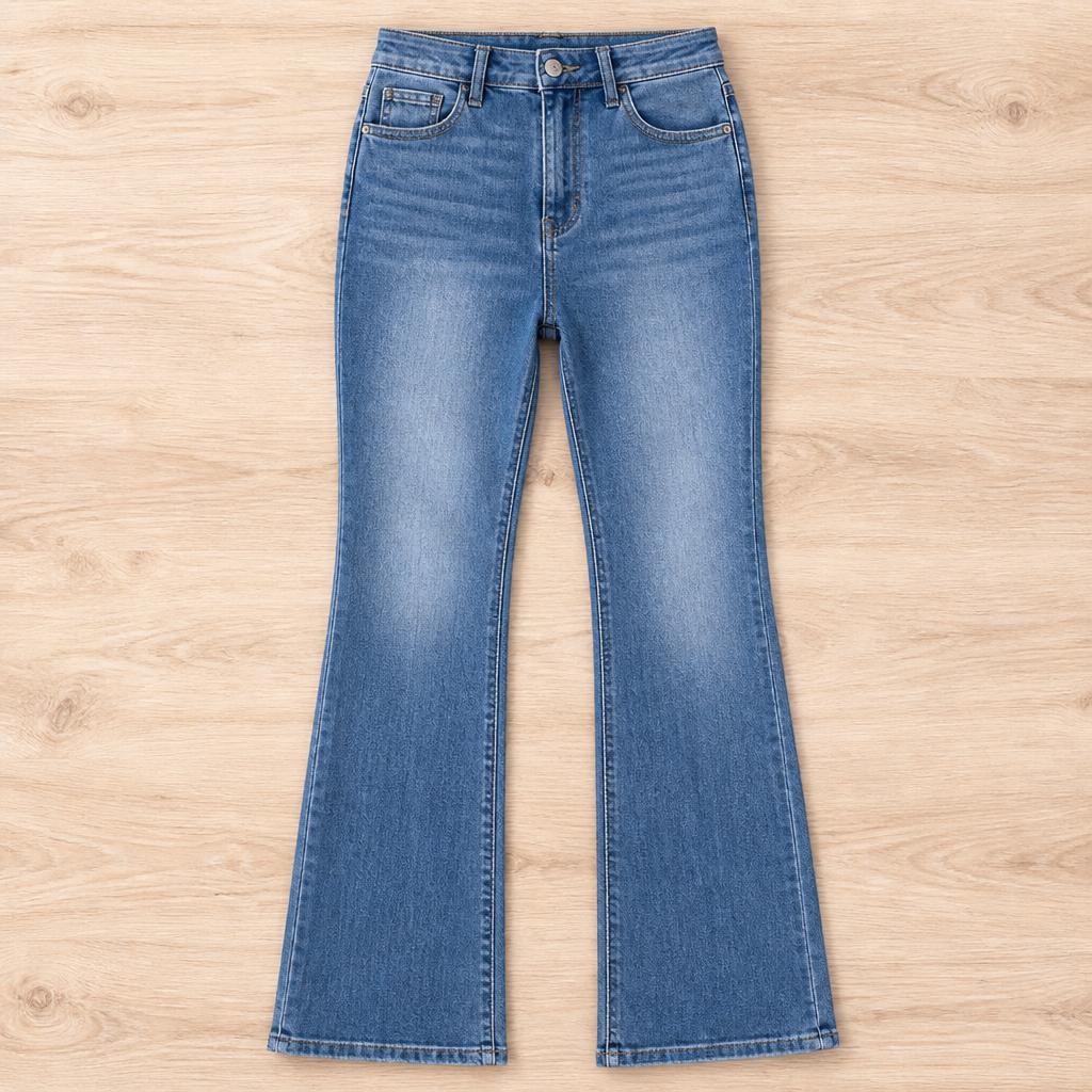 Flexelle™ – High-Stretch Flare Jeans with All-Day Comfort Fit
