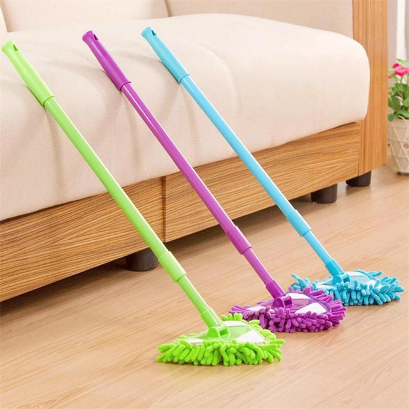 Triangular Mop with 180° Rotating Head for Easy Cleaning