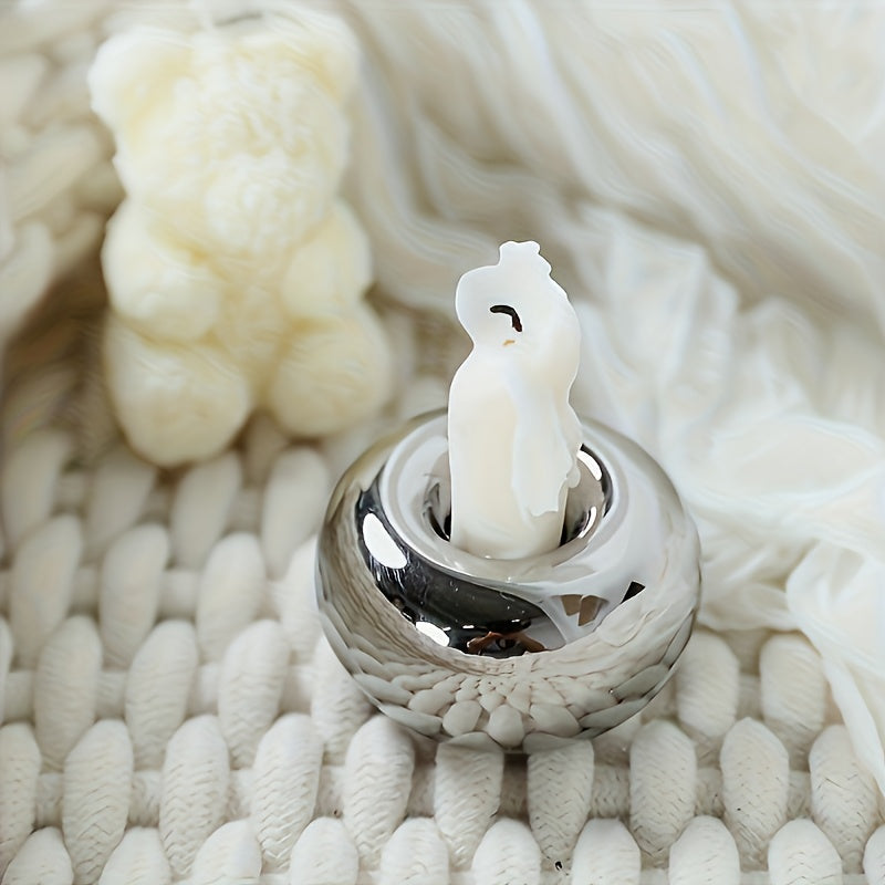LUMINA GLOW – Elegant Ceramic Candle Holder for Any Occasion