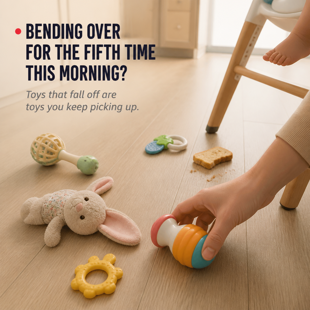 SpinSoothe™ — Place One on the Tray and Enjoy Your Meal Quietly | 3-Pack