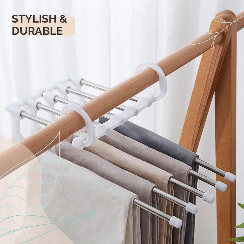 VersaHang™ Metal Pants Organizer — Effortless Closet Order That Keeps Your Clothes Perfectly Pressed