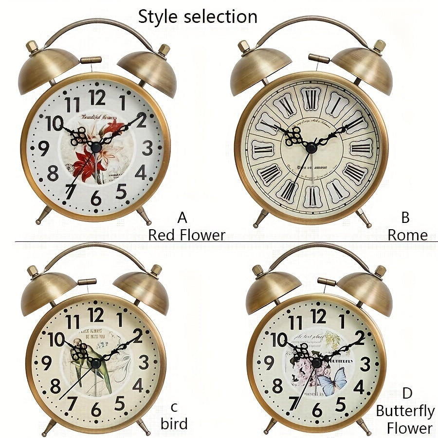 Nordic Elegance – Vintage Glow Alarm Clock