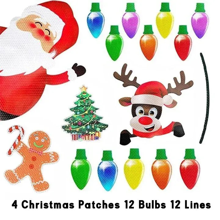 LumaGlow™ Magnetic Bulb Set — Make Every Ride Unforgettable with Radiant Holiday Magic